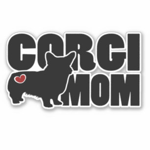 Corgi Mom - Decal / Sticker pour les amateurs de C