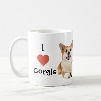 Corgi Mug J'aime Corgis