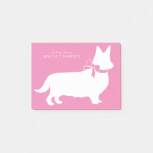 Corgi Pembroke Welsh Post-it Notes