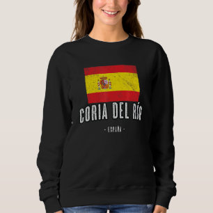 Coria Del Ro Espagne Es Drapeau Ville Haut - Bande