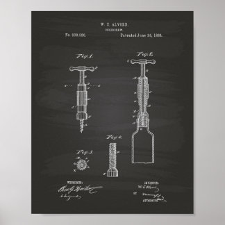 Corkvis 1884 Art Brevet - Tableau de bord