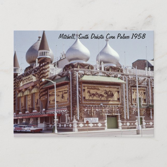Corn Palace Mitchell South Dakota Carte postale (Devant)