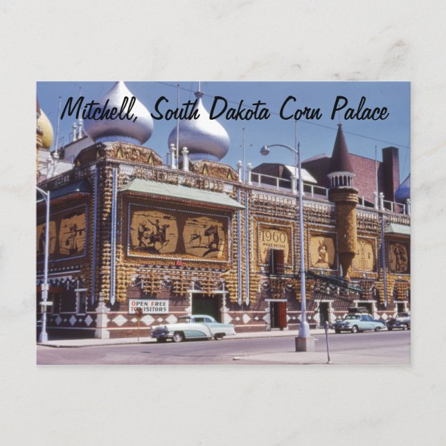 Corn Palace Mitchell South Dakota Carte postale (Devant)