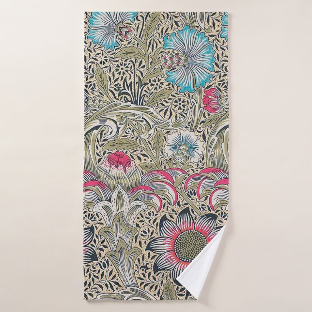 Corncockle, William Morris (Serviette de bain)