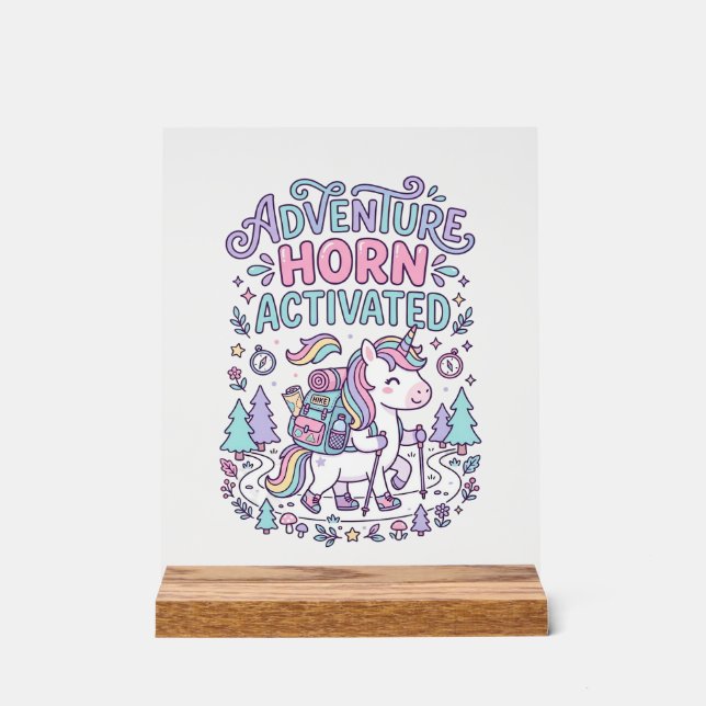 Corne d'Aventure de Licorne Activée Graphique Past (Recto)