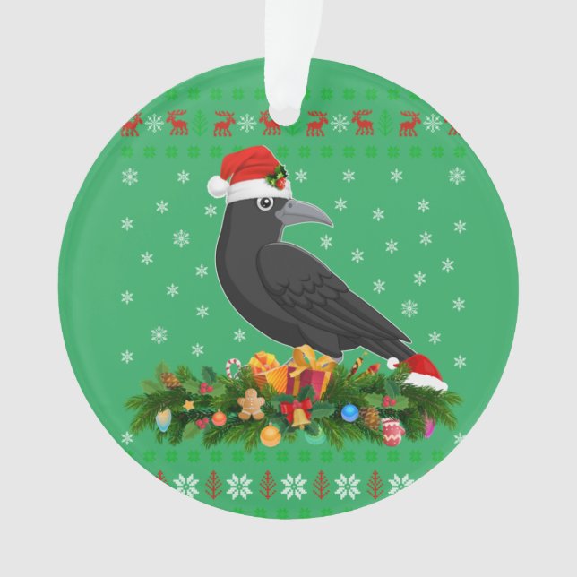 Corneille corneille Oiseau Amant Noël Chapeau de S (devant)