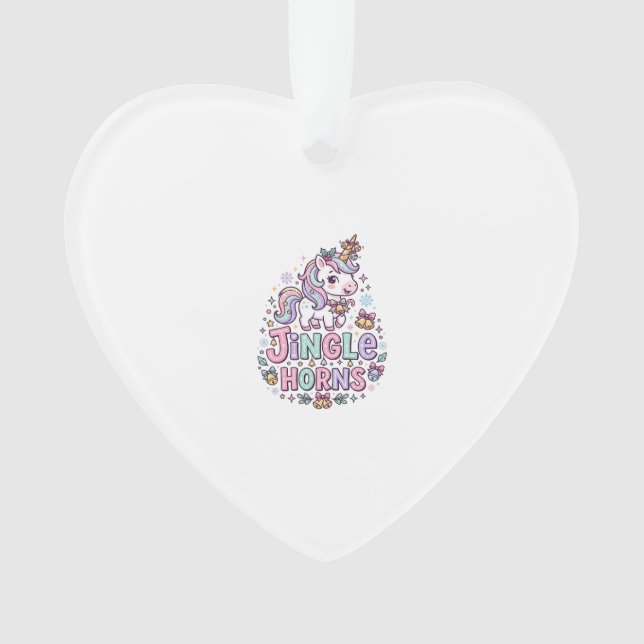 Cornes de clochettes de licorne Vêtements charmant (devant)