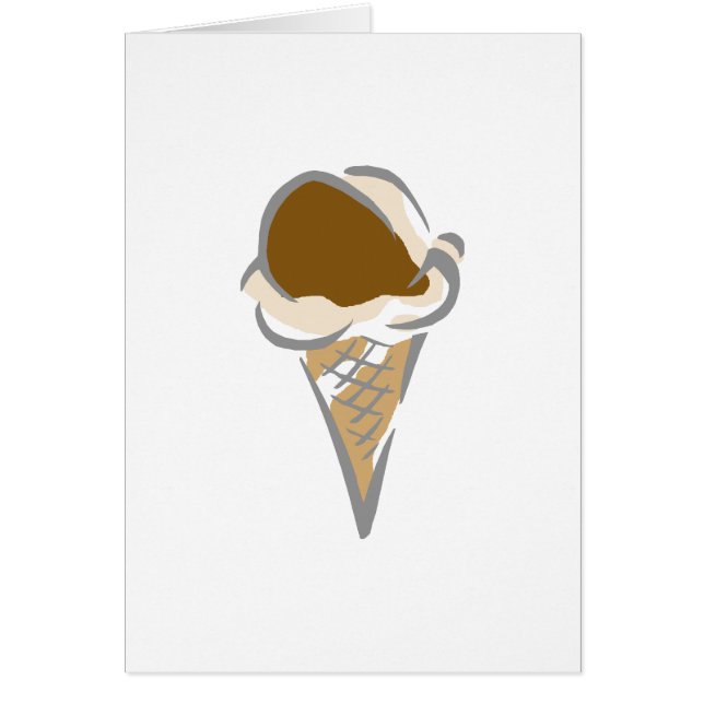 Cornet de crème glacée (Devant)