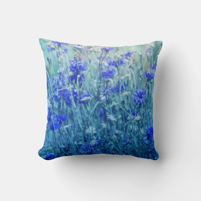 Cornflowers Coussin extérieur (Recto)