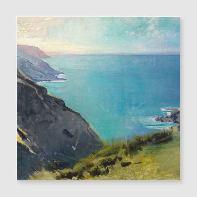 Cornish Headlands , England  Magnet (Devant)