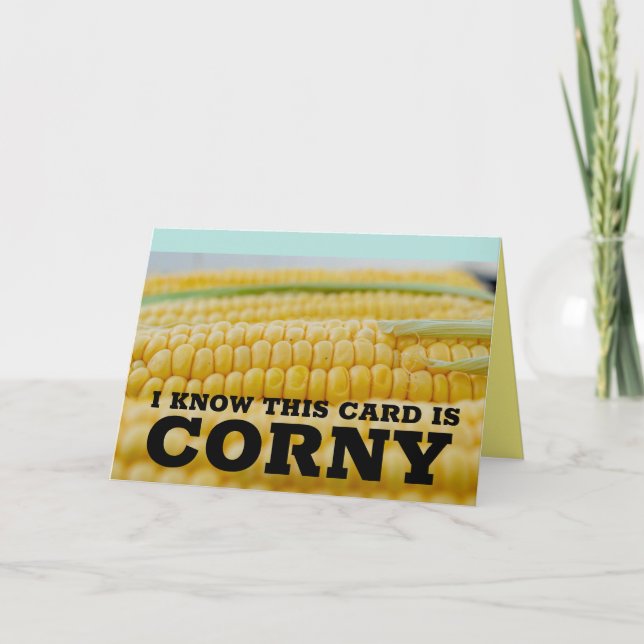 CORNY CORN SUR LES CARTES D'ANNIVERSAIRE DU COB (Devant)