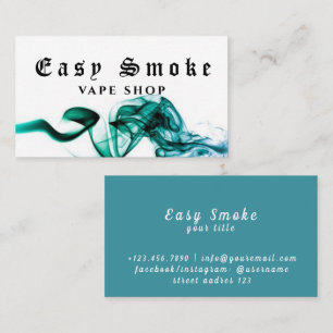 Corolful Smoke Vape Shop Carte de visite