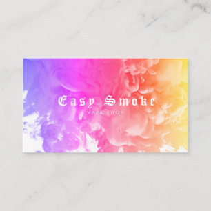 Corolful Smoke Vape Shop Carte de visite