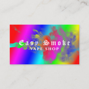 Corolful Smoke Vape Shop Carte de visite