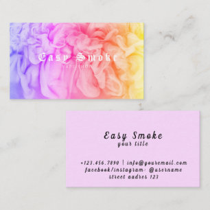 Corolful Smoke Vape Shop Carte de visite
