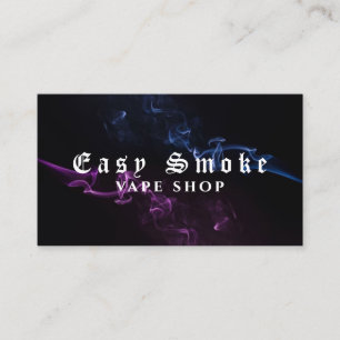 Corolful Smoke Vape Shop Carte de visite