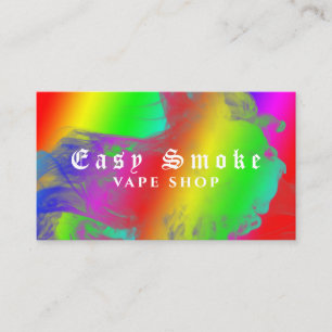 Corolful Smoke Vape Shop Carte de visite