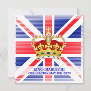 Coronation du roi Charles III Invitation
