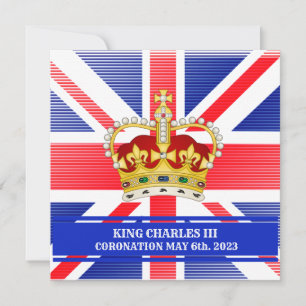 Coronation du roi Charles III Invitation