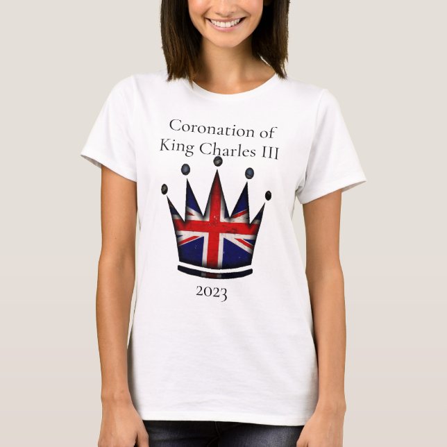 Coronation du roi Charles III T-shirt (Devant)