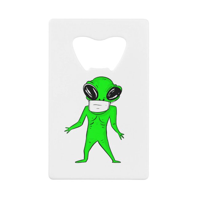 coronavirus halloween masque visage alien (Devant)
