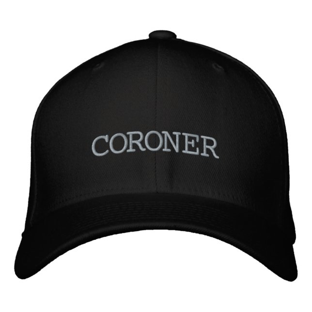 Coroner Black Casquette (Devant)