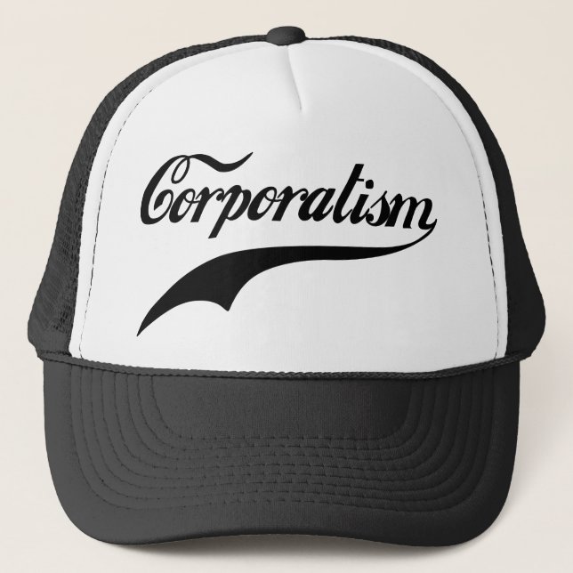 Corporatisme casquette de baseball (Devant)