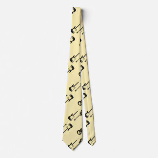 corps de guitare cravate