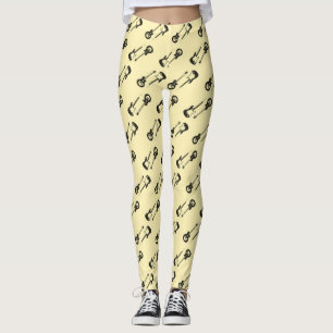 corps de guitare leggings