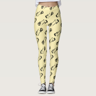 corps de guitare leggings