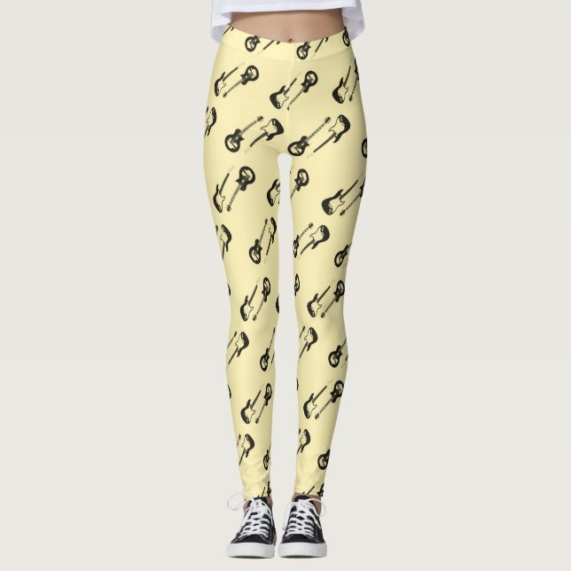 corps de guitare leggings (Devant)