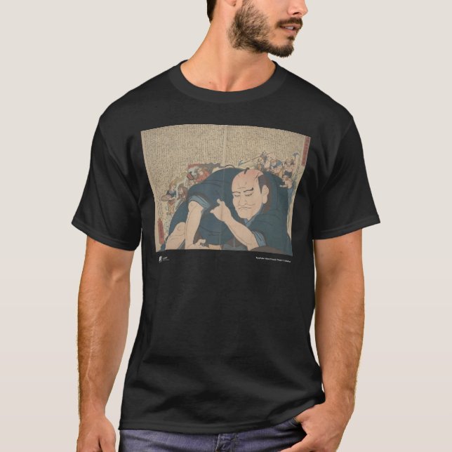 corps et esprit harmonieux - T-shirt noir (Devant)
