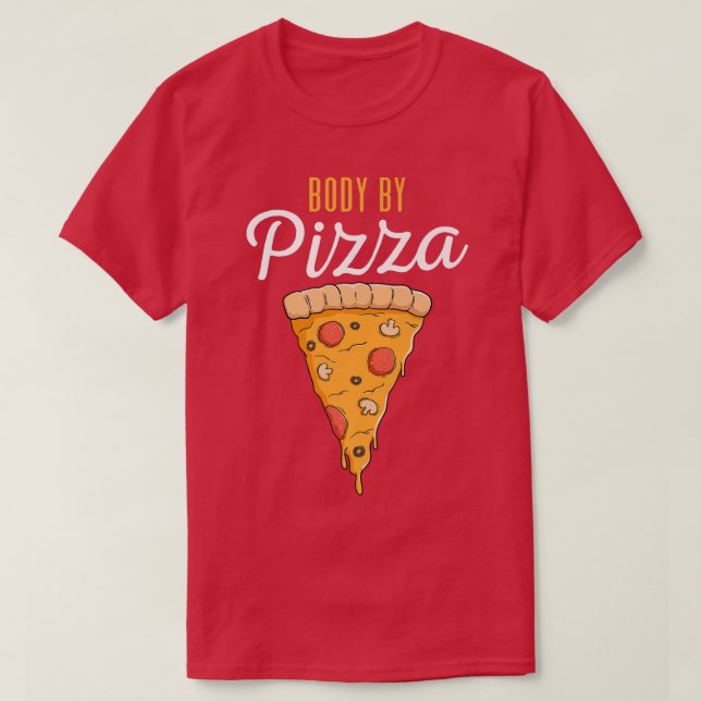 Corps Par Pizza Slice Premium T-Shirt (Design devant)