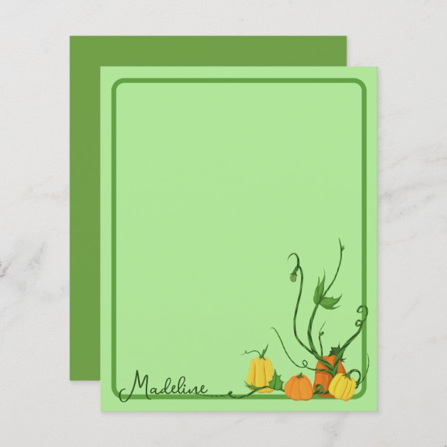 Correctif citrouille (Devant / Derrière)