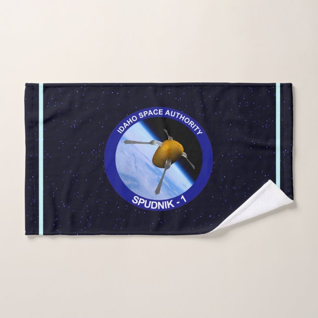 Correctif de la mission satellite Idaho Spudnik (Serviette à main)
