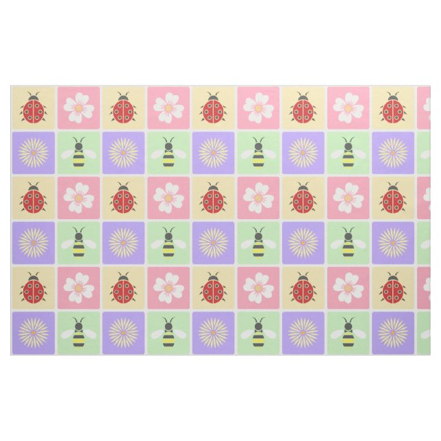 Correctifs de printemps en tissu (Yard)
