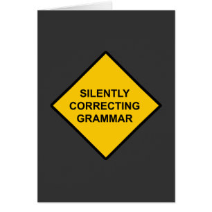 Correction silencieuse de la grammaire