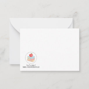 Correspondance À partir du bureau de - Carte à note plate - Pour