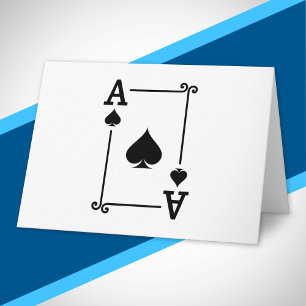 Correspondance Ace Spades Convient À Jouer Cartes