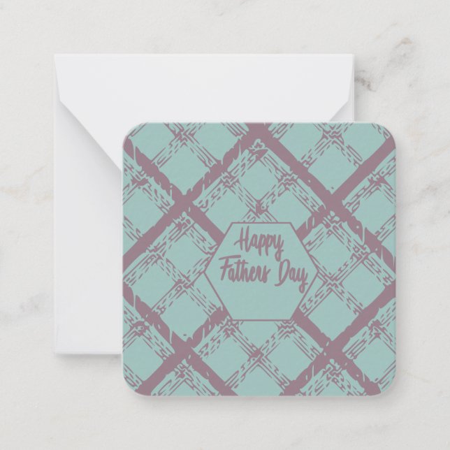 Correspondance Bonne carte de note de Fête des pères : (Devant)