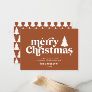 Correspondance budget Joyeux Noël non photo Carte de vacances