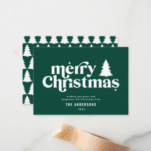 Correspondance budget Joyeux Noël non photo Carte de vacances