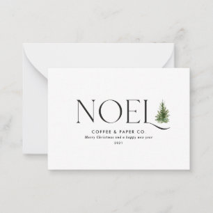 Correspondance budget Noel entreprise moderne Noël Carte de vacan
