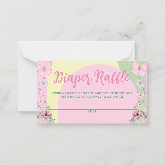 Correspondance Carte à Baby shower plat du  de caleçon (Devant)