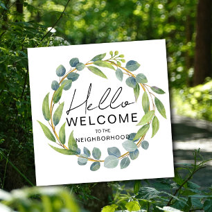 Correspondance Carte de Bienvenue dans le Quartier – Félicitation