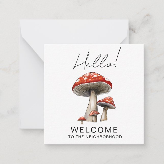 Correspondance Carte de Bienvenue dans le Quartier – Jolies amani (Devant)