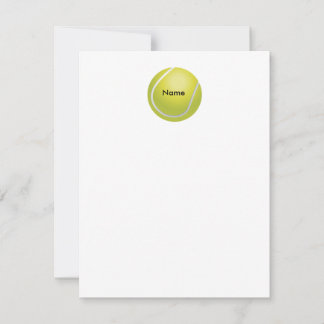 Correspondance Carte de billet plat personnalisée pour balle de t