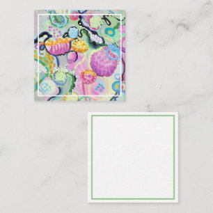 Correspondance Carte de boîtier pour fleurs Abstraites
