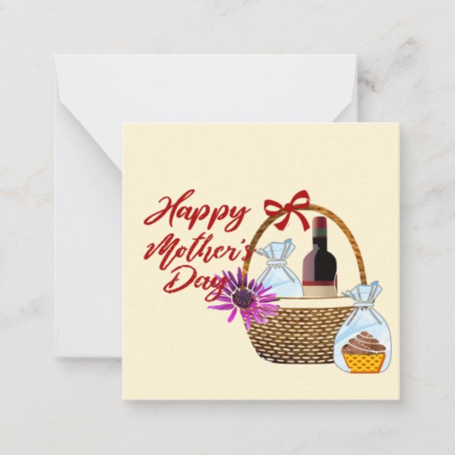 Correspondance Carte de Bonne Fête des Mères (Devant)