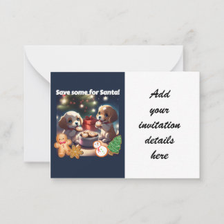 Correspondance Carte de collection Puppies & Cookies